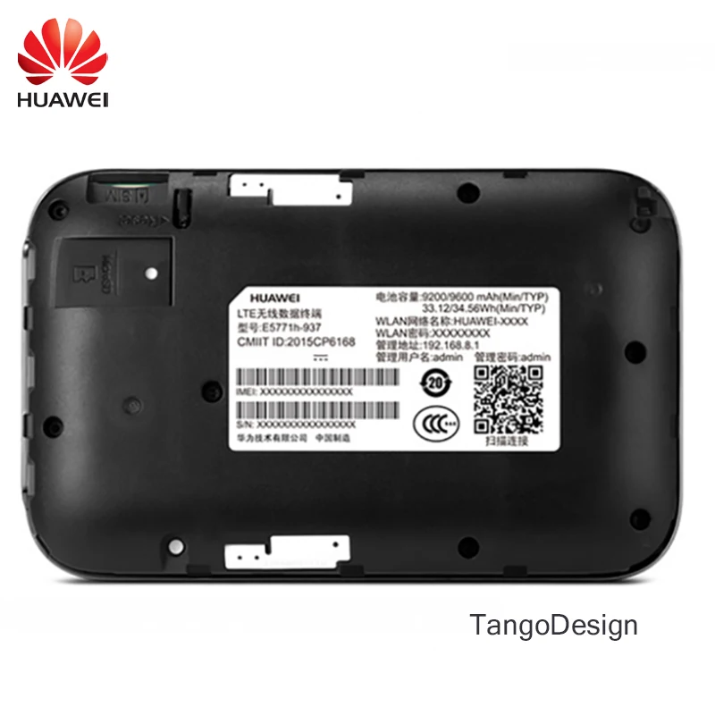 Разблокированный huawei E5771h 937 9600 мАч Внешний аккумулятор и 4G LTE Wifi точка доступа