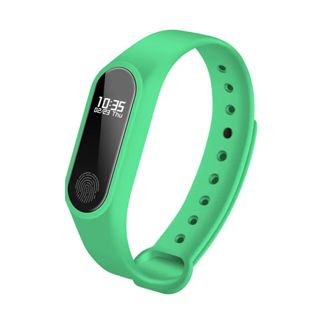 Green Smartband фитнес-трекер умные часы мужские часы кровяное давление здоровье браслет монитор сердечного ритма Подарки для женщин - Цвет: Green