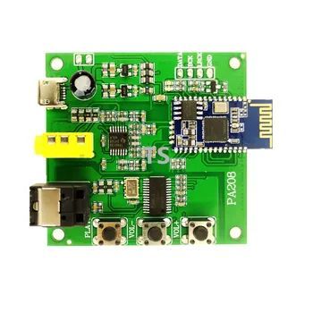 

QCC3003 PA208 Bluetooth 5.0 Audio Receiver Module QCC3003 Fiber Optic Analog I2S IIS Output BTM303