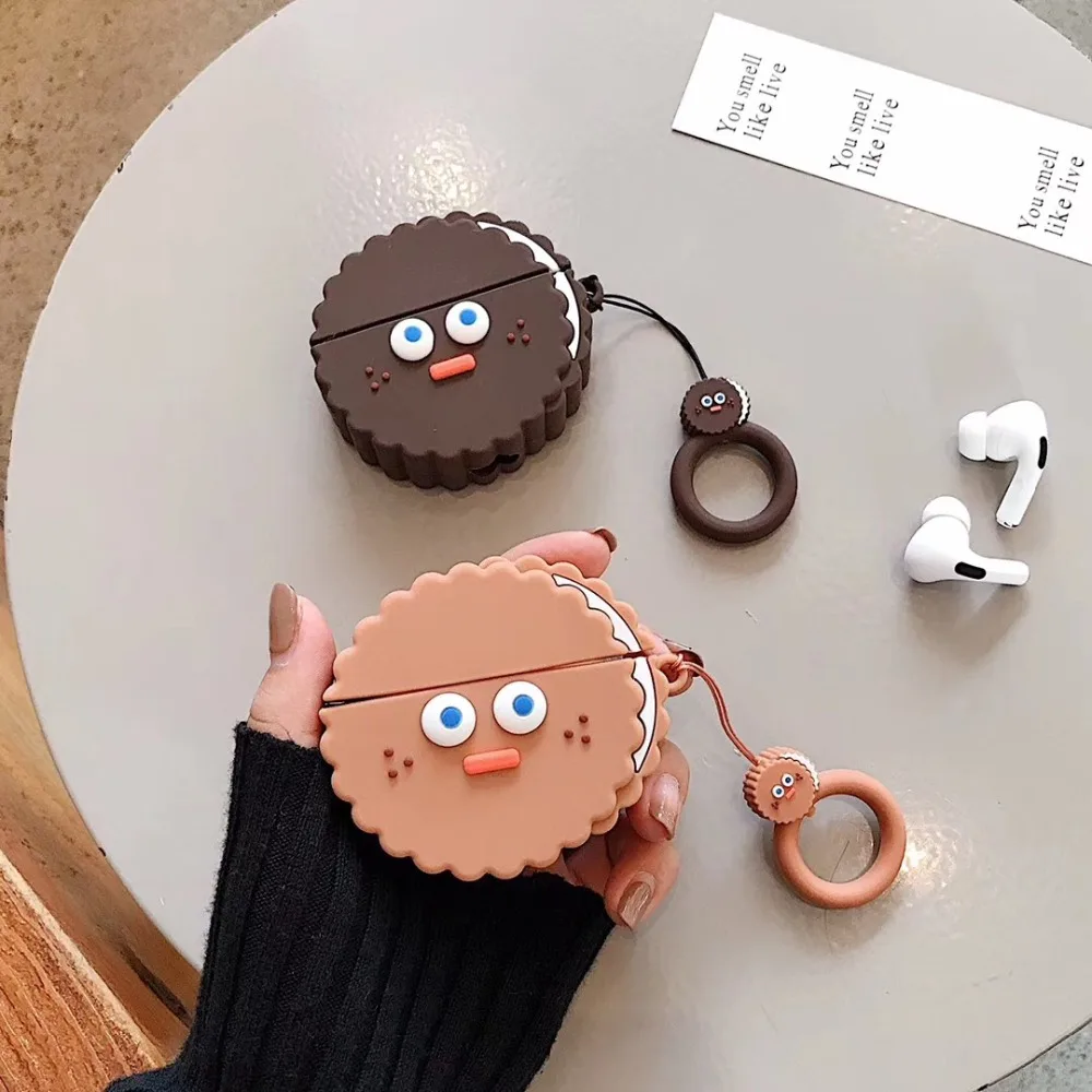 Силиконовый чехол с 3D ночной яростью для Airpods Pro, милый чехол для наушников с Bluetooth для Airpod Pro, чехол для Air Pods Pro 3 с брелком
