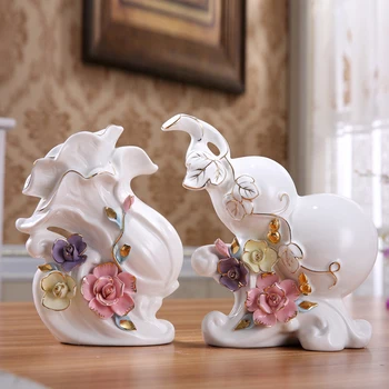 

Creative Ceramic Decoration ceramic living room decoration ornaments home wedding decor tabletop gift Furnishing