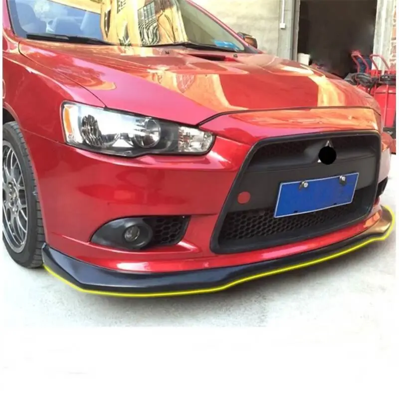 Авто защита Бампера аксессуары автомобиля Стиль протектор Coche Стайлинг молдинги 09 10 11 12 13 14 15 для Mitsubishi Lancer-ex
