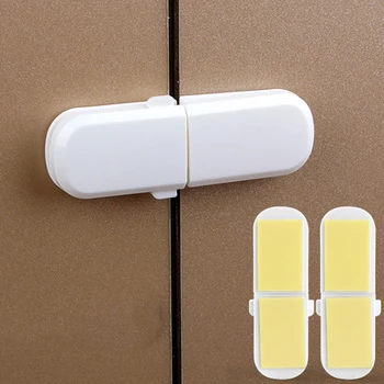 

1PC Baby Drawer Lock Children Security Protection Cabinet Locks Straps Toddler Child Safety Equipment Lock Refrigerator Closet