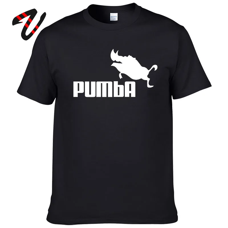 

PUMBA Lion King Male Women Simple Style Tops T Shirt High Quality All Cotton Loose Brand Tops/Tees On Sale New Sweatshirt
