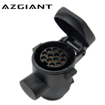

AZGIANT 7 Turn 13 Pin 12 Volt Plug And Socket Truck Cable Connector European Car Trailer Signal Display
