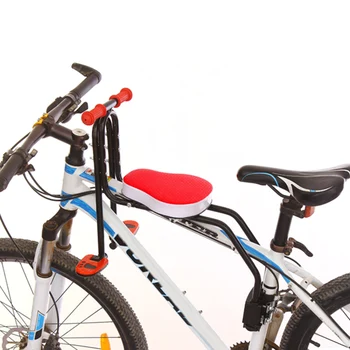

Bicycle Back Seat Bicycle Child Seat Cover Bike Rack Rest Cushion With Back Saddle Cycle Accessories Parts PU Leather For Gifts