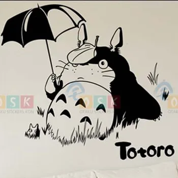 

Totoro Wall Decal Vinyl Wall Stickers Decal Decor Home Decorative Decoration Anime Totoro Car Sticker