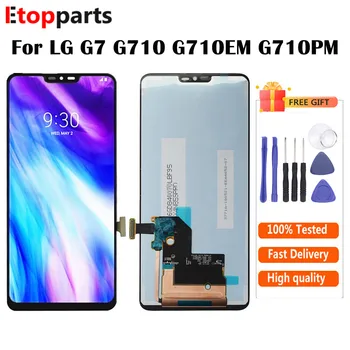 

6.1'' For LG G7 LCD G710 G710EM G710PM G710VMP LCD Touch Screen Assembly Digitizer For LG G7 thinQ LCD With Frame