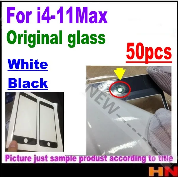 50 шт. оригинальное стекло для iphone 11 pro X XS XR Max 4 4S 5 5S 6 6s 7 8 plus ЖК-дисплей Передний сенсорный экран стекло внешний инструмент для объектива Запчасти