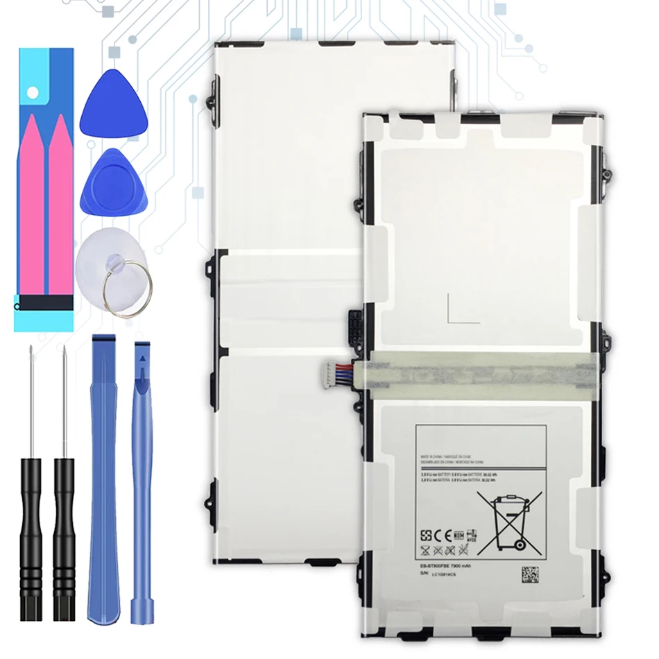 EB BT800FBE запасная батарея для Samsung Galaxy Tab S 10 5 SM T800 T801 T805 T807 T807A T807P Bateria 7900mAh + номер