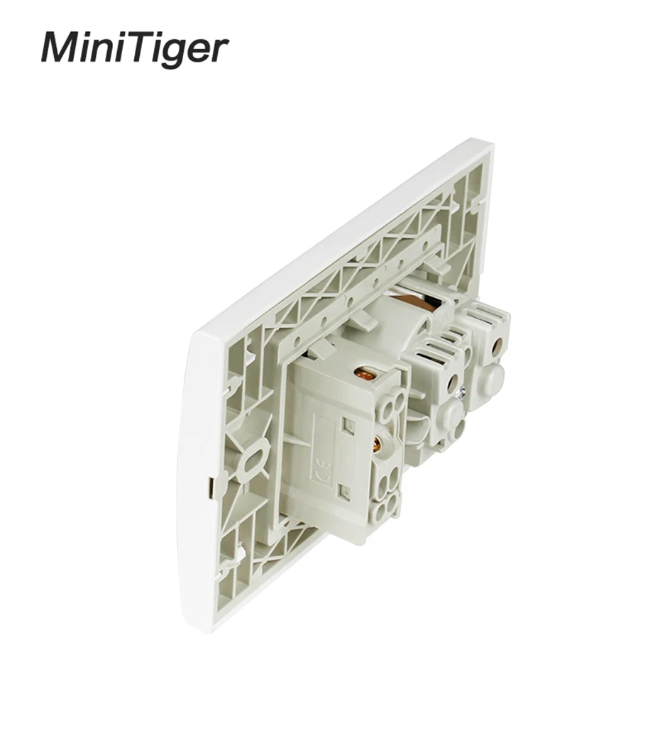 Настенная розетка Minitiger заземленная розетка 16A ЕС розетка с итальянской/Чили электрическая розетка 118 мм* 80 мм AC 100~ 250 В