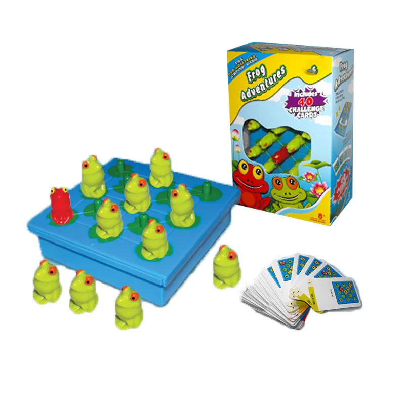 New Style Hot Sales Frog Adventures Board Game Parent And Child Interactive Educational Tabletop Game CHILDREN'S Intelligence To