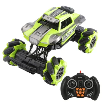 

1:16 4WD 2.4G RC Climbing Car Off-Road Vehicle Stunt Car With Mecanum Wheels Model Educational Toy Gift For Kid Adult - Green