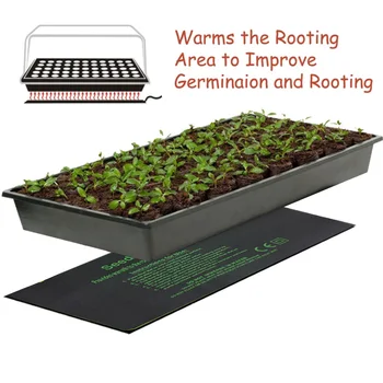 

1 Pc Waterproof Seedling Heating Mat Multi-size Plant Seed Germination Propagation Clone Starter Pad 110V/220V Garden Supplies