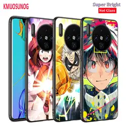 Черный Чехол аниме My Hero Academy для huawei mate 30 (5G) 20 20X10 Lite Y9 Y7 Y6 Y5 Pro Prime 2019 2018 чехол для телефона