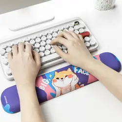 Para o teclado do jogo descanso de pulso almofada gamer 87 teclas teclado mouse apoio de pulso almofada conjunto ergonômico suporte de almofada de pulso esteira