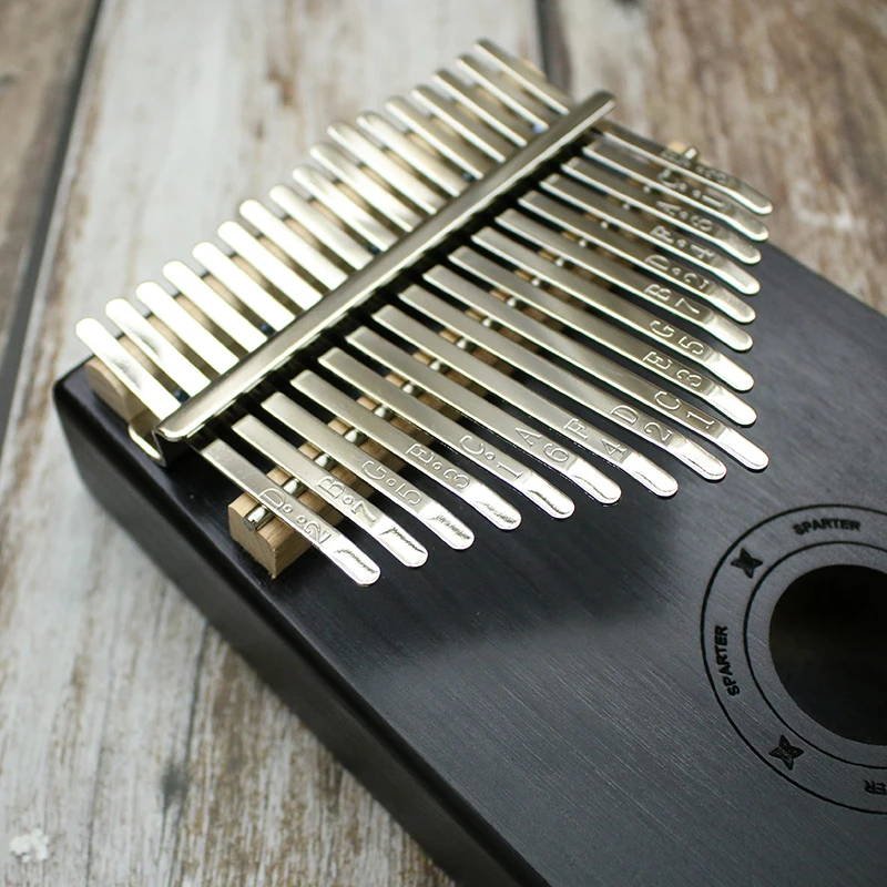 Kalimba Mbira Sanza пианино с 17 клавишами для пальцев карманная клавиатура начинающих