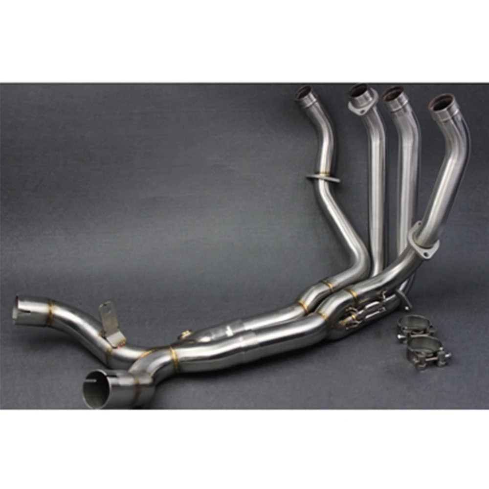 Motorcycle Exhaust Front Link Pipe For Kawasaki Z1000 Z1000SX 2010-2017 Escape Moto Muffler Exhasut Motocross Full System Tube - Image 3