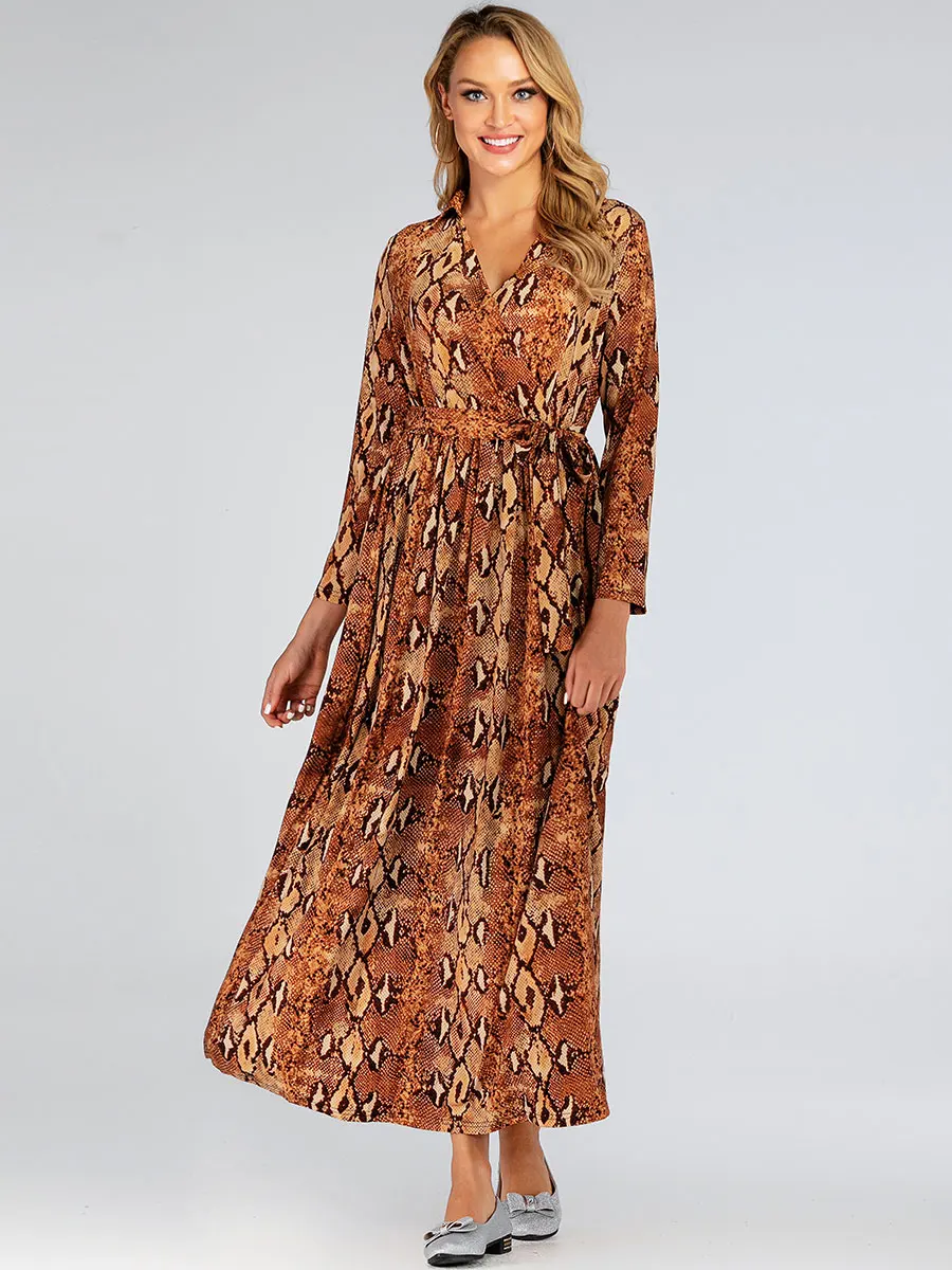 Кафтан абайя халат Дубай ислам длинное мусульманское леопардовое платье Катара ОАЭ Оман кафтан марокаин Абая для женщин турецкая исламская одежда