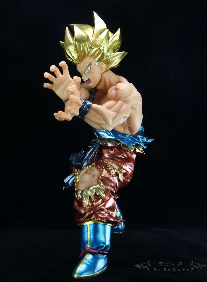 Bandai металлическая раскраска супер 1 Черепаха цигун солнце Укун Супер Саян ручной работы подарок