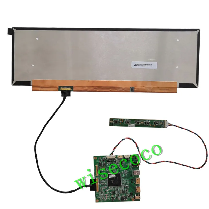 3840 1100 14インチ4 18k Ipsバースクリーンディスプレイタイプc Pcディスプレイdiyキット車液晶 Mobile Phone Lcd Screens Aliexpress