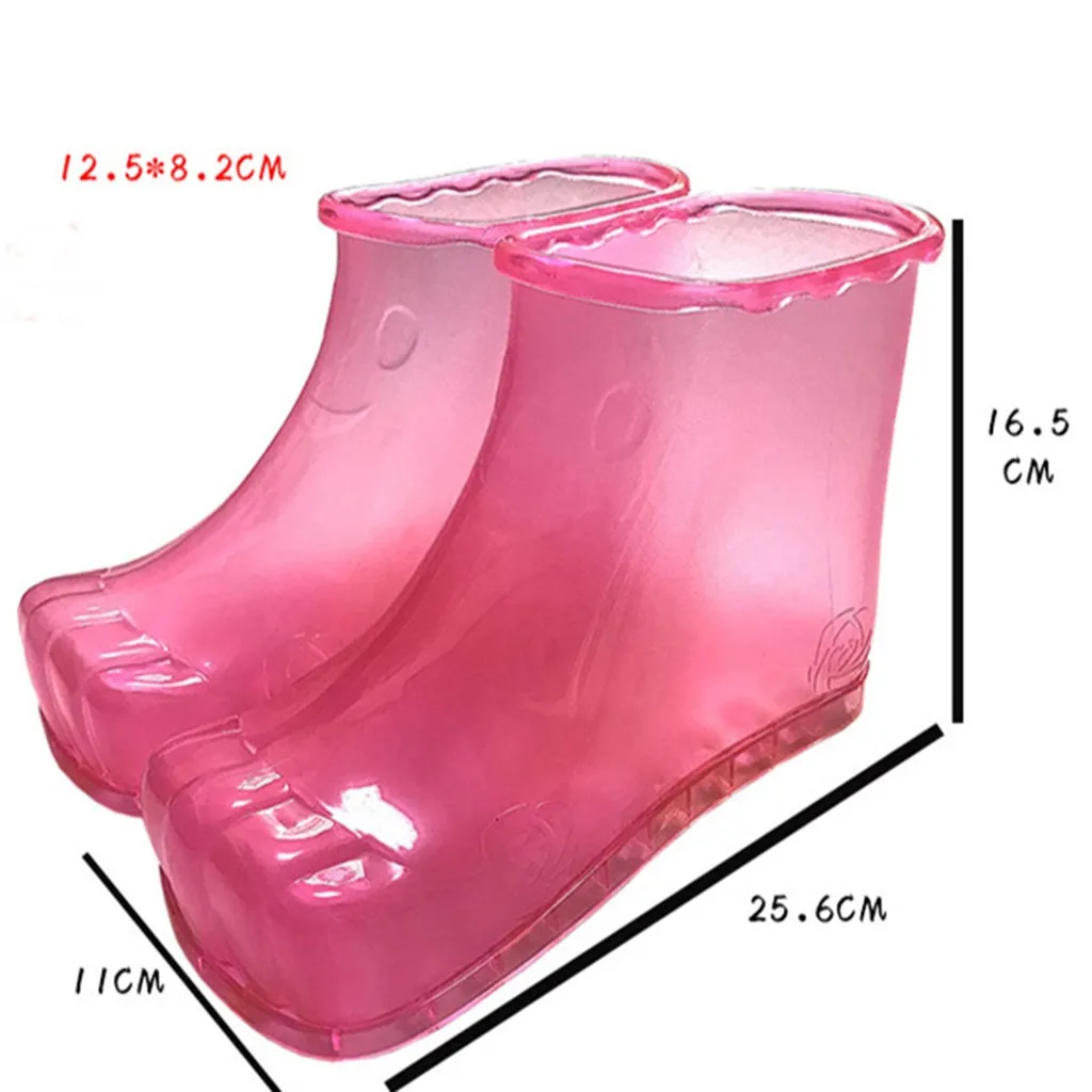 Женская ванночка для спа-терапии, массажная обувь, релаксационные ботильоны, акупунктурная подошва, портативный домашний уход за ногами, горячая вода, zapatos mujer