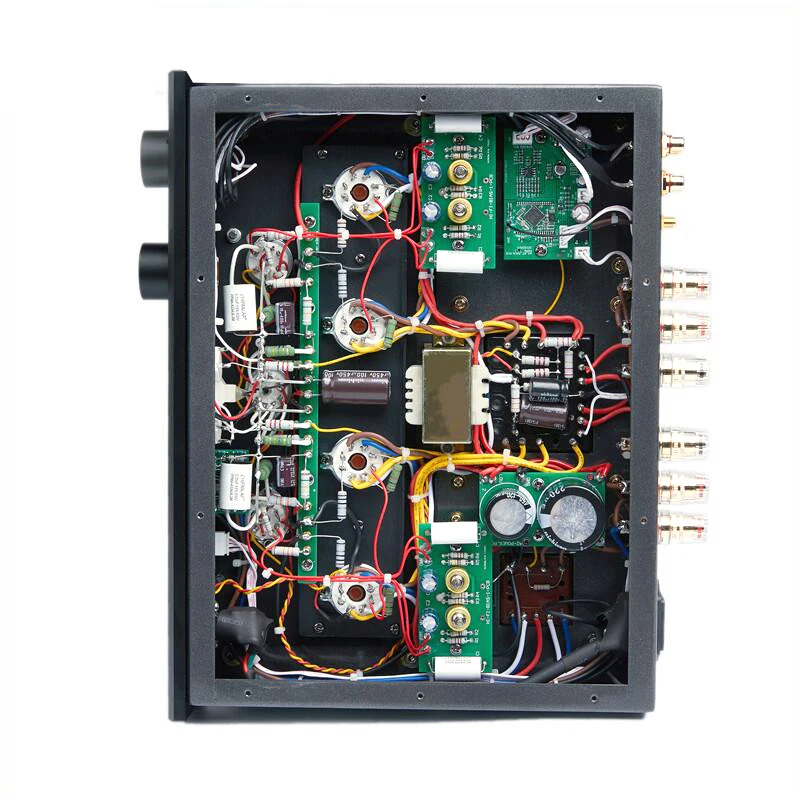 Douk аудио Hi end Bluetooth стерео Встроенный KT88 Push Pull вакуумный трубный Усилитель HiFi