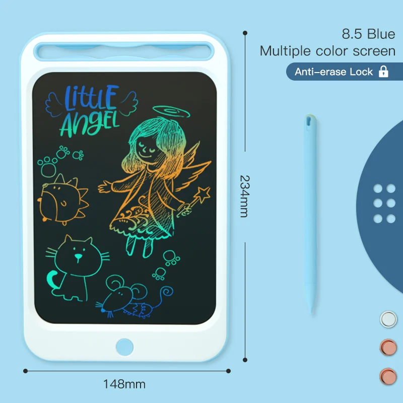 ZJ15-C blue Beiens игрушки для детей, детские товары, доска для рисования игрушки, планшет для рисования игрушка, магнитный планшет ет для рисования, детский набор для рисования, развивающие игрушки для рисования для детей,игрушки - Цвет: ZJ15-C blue
