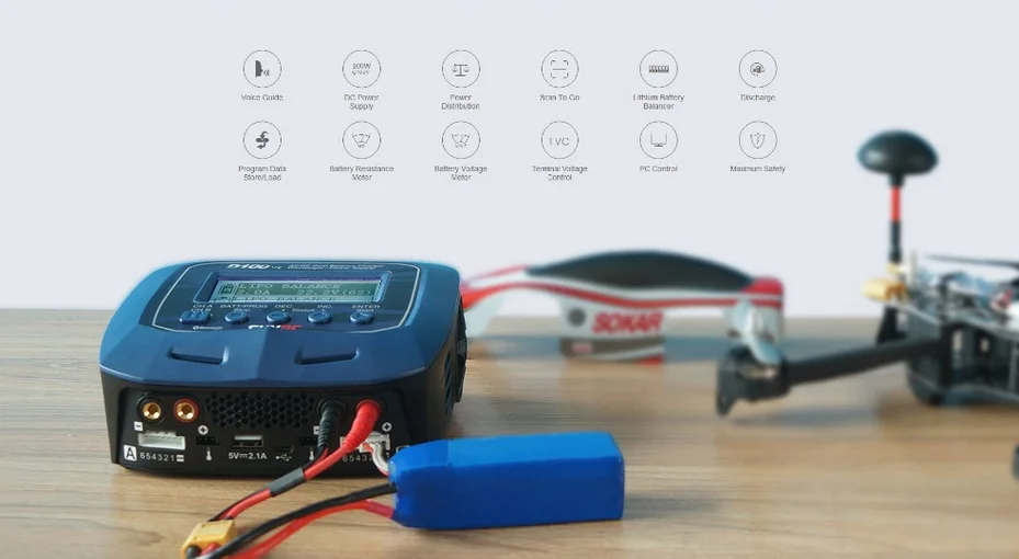 SKYRC D100 V2C 2X100 Вт двойной баланс LiPo зарядное устройство Dis зарядное устройство NiMH NiCd LiPo LiFe Lilon LiHV Pb