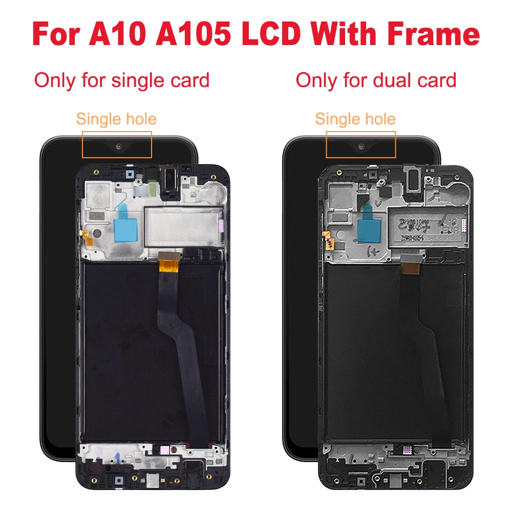 ЖК-дисплей для samsung A10, ЖК-дисплей, сенсорный экран, дигитайзер для samsung Galaxy A10, M10, ЖК-дисплей A105, A105/DS, A105, ЖК-дисплей