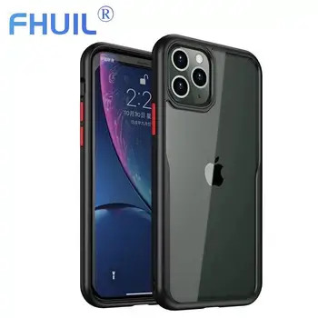 

Luxury Transparent Case For iPhone 11 Pro Max ultra thin slim soft tpu clear protection back cover for iPhone11 Case Coque Funda