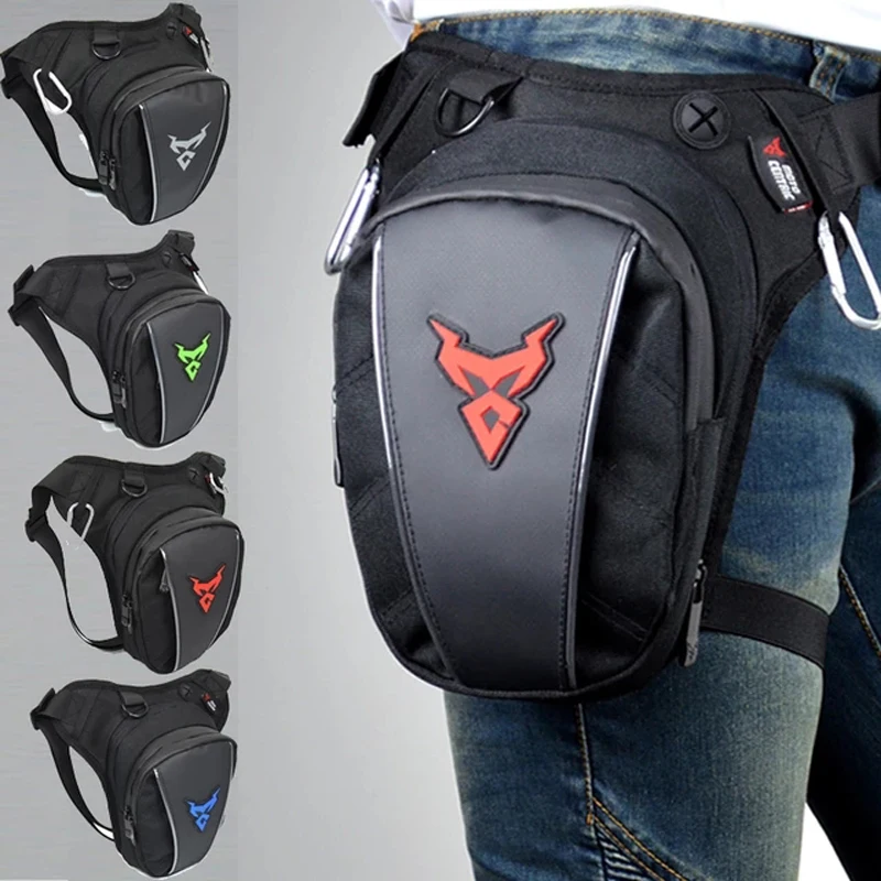 Bolsa de pierna portátil para motocicleta, riñonera impermeable de viaje  para Moto, bolso de cintura informal para teléfono al aire libre, bolsa  lateral - AliExpress