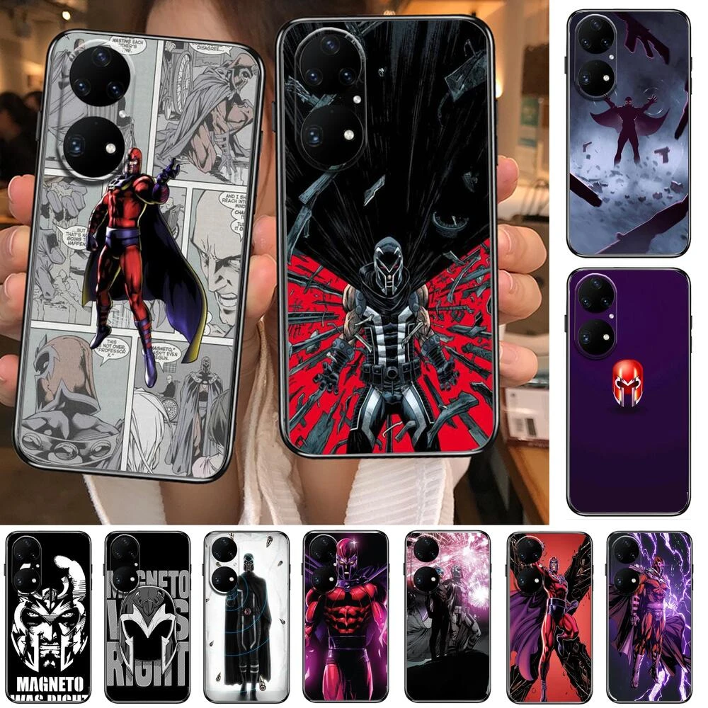 Magneto Phone Case For Huawei P40 p30 P20 10 9 8 Lite E Pro Plus Black Etui Coque Painting Hoesjes comic fas|Phone & Covers| - AliExpress