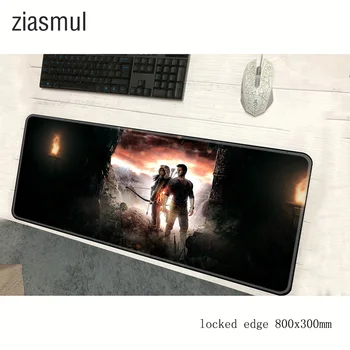 

Uncharted mousepad 800x300x3mm cool new pad mouse notbook computer mouse pad gaming padmouse best gamer keyboard mouse mats