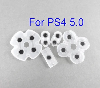 

50sets Better Quality Conductive Rubber Pads For PS4 JDM055 for PS4 JDS 050 055 Controller L1 R1 L2 R2 Rubber Silicon Conductive