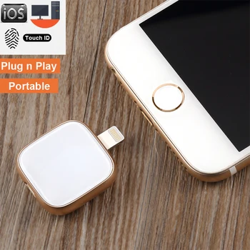

Supersonic MFI Glass Metal Usb Flash Drive 32GB 64GB 128GB 256GB OTG Pen Drive For iphone X 8 7 Plus 6 6s Plus 5S ipad Macbook