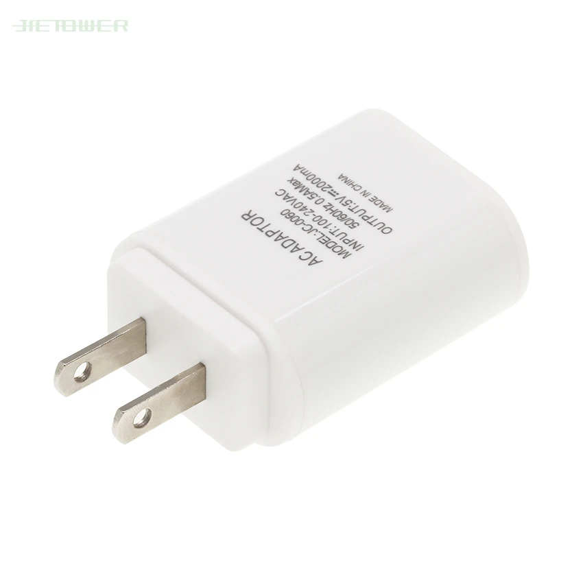 100 шт/лот Универсальный 5 в 2A ЕС США вилка стандарта Великобритании для USB быстрое зарядное устройство мобильный телефон настенный дорожный адаптер питания для IPhone 8 7 Plus samsung S7