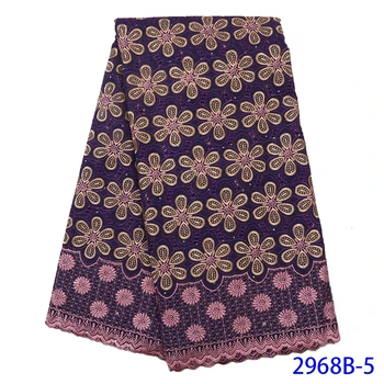 

High Quality Nigerian Man Voile Lace Party Swiss Voile Laces Switzerland Cotton 2019 Latest African Dry Lace Fabrics GD2968B-5