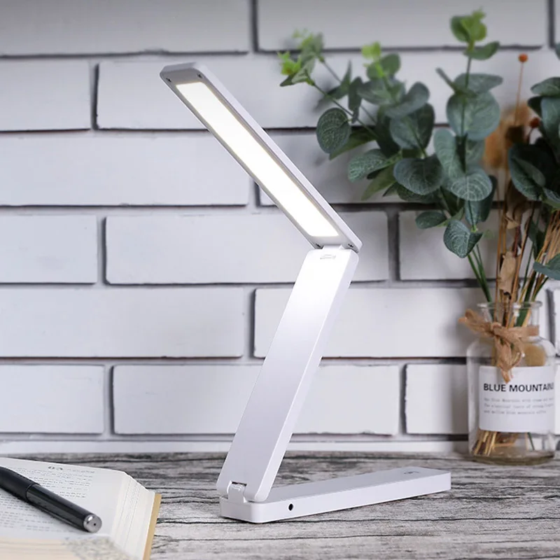

LED Desk Lamp Battery Three-mode Lighting Brightness USB Dual Power Supply System Eye Protection Desk Lamp For Learning And Read