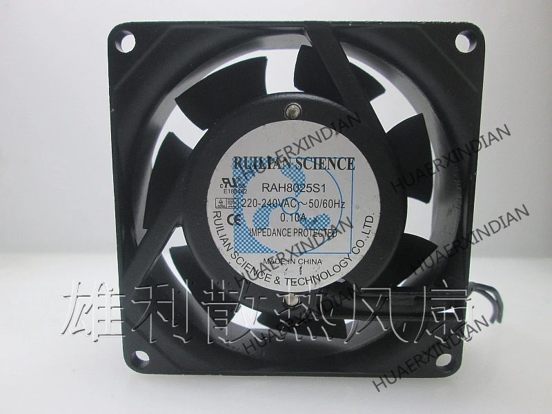 

Original NEW RAH8025S1 220/240V 0.10A 8025 8CM Motor protection cooling Fan high quality