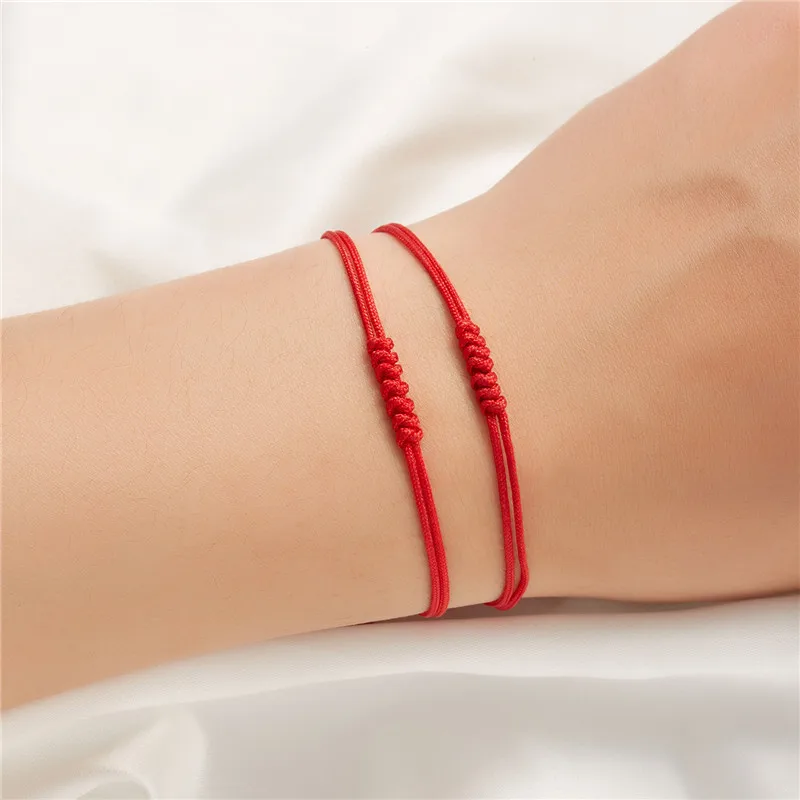 Bracelet Fil Rouge pour Couple