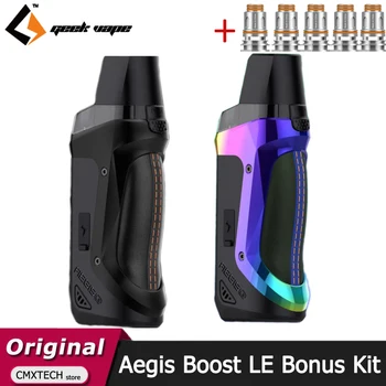 Geekvape-Kit de vapeo Original Aegis Boost LE, Cartucho Pod de 3,7 ML, 40W, edición de lujo y 5 bobinas, vaporizador de cigarrillo electrónico