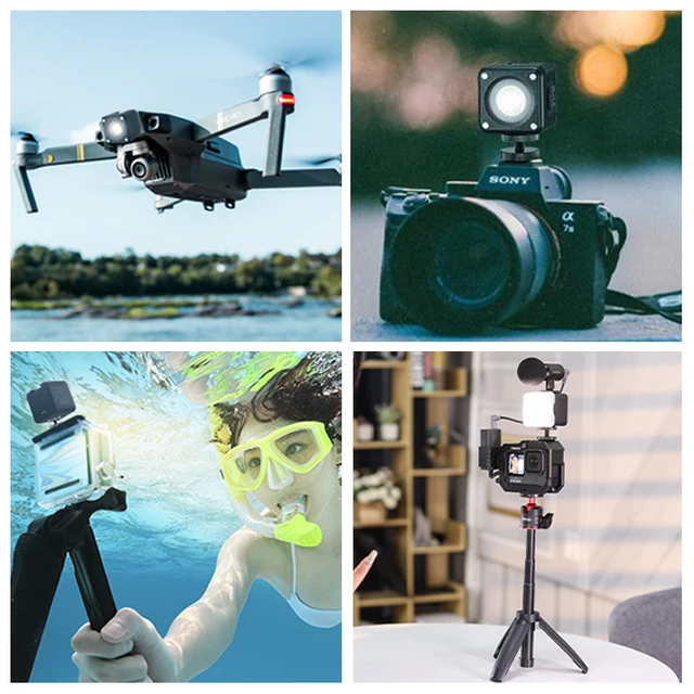 Ulanzi L2 Cute Lite Mini Video Light with Color Filter Diffuser Honeycomb 5500K Photography Light for DSLR Camera Light L2 RGB - Hình ảnh 6