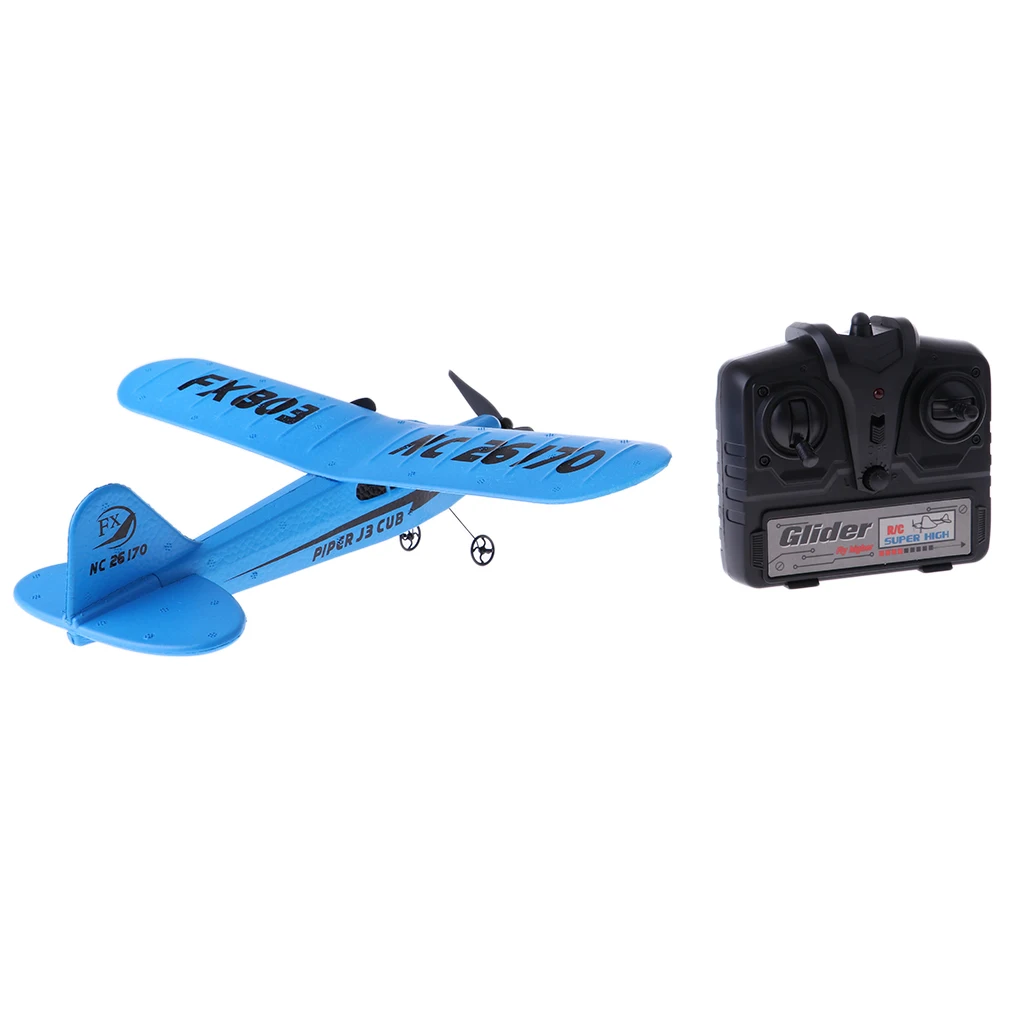 2.4Ghz Outdoor RC Aeroplane Airplane Plane Model Fixed Wing Assembly Switch