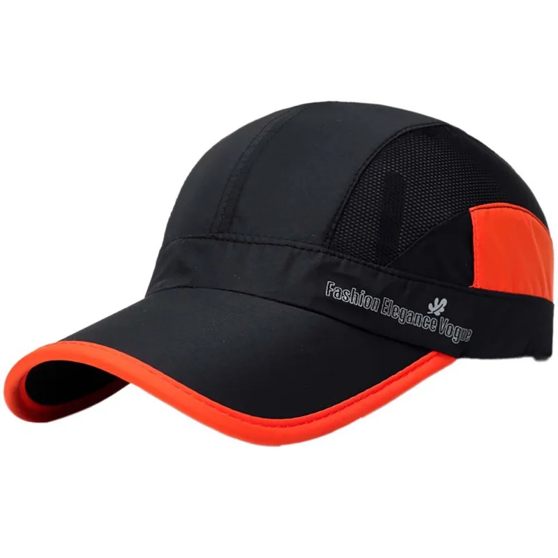 Летняя Спортивная Кепка для бега мужские и женские дышащие быстросохнущие сетчатые шапки женские солнцезащитные кепки