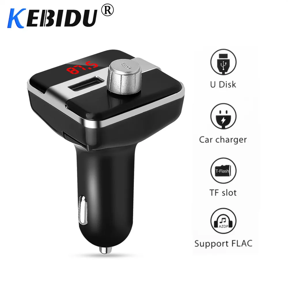Двойной USB зарядное устройство 2.1A MP3 плеер Громкая связь Bluetooth fm-передатчик