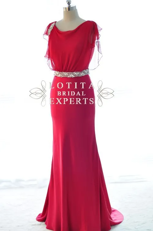 Vestido de festa longo robe de soiree модное сексуальное красное шифоновое вечернее платье с кристаллами вечерние платья для матери невесты