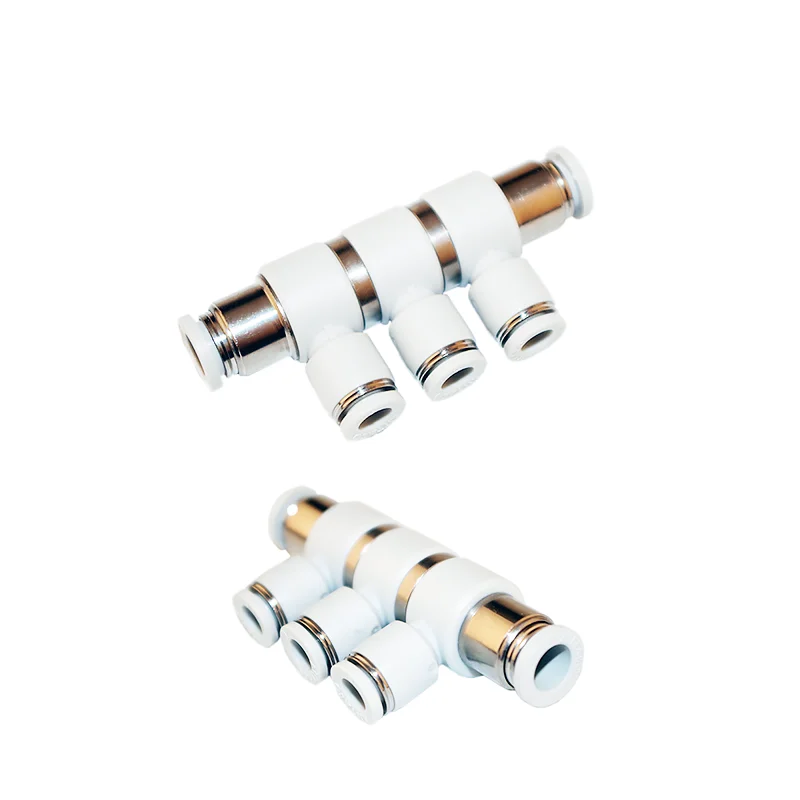 

Accessories--One-Touch Fittings tube-tube type Universal reducer triple branch union PHK8-6