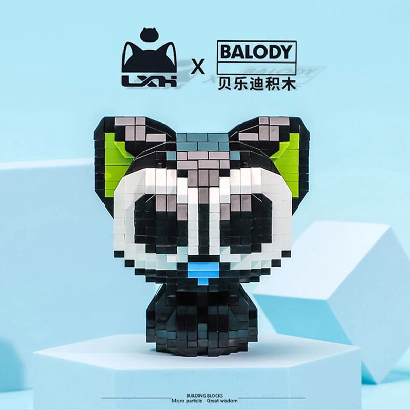 

The Legend Of Hei Movie Building Blocks Cute Cartoon Black Cat Mini Bricks Figures Model Toys For Children Christmas Gifts