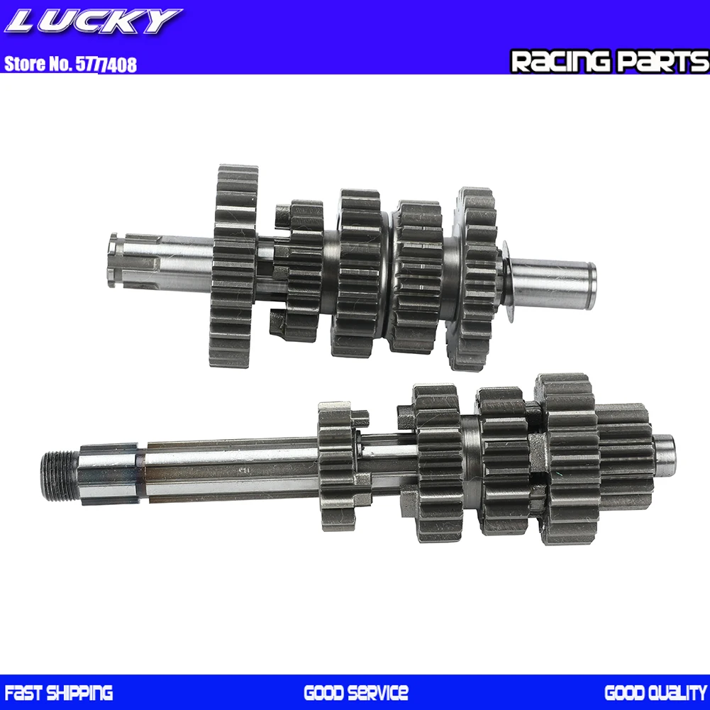 190cc Motorcycle Transmission Gear Box Main Counter Shaft Kit For